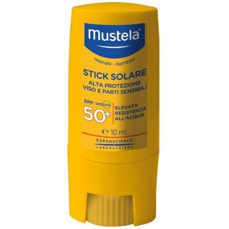Mustela stick solare protezione molto alta spf50+ 10 ml