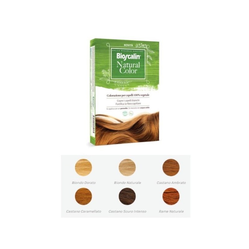 Giuliani Bioscalin Natural Color Rame Naturale 70 G
