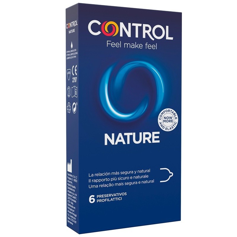 Profilattico control new nature 2,0 6 pezzi