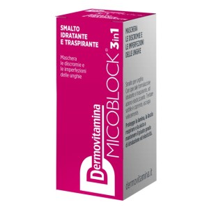 Pasquali Dermovitamina Micoblock 3 In 1 Smalto Idratante E Traspirante Fucsia 5 Ml