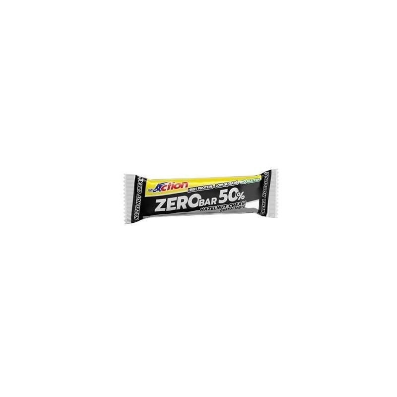 Proaction Zero Bar 50% Crema Di Nocciole 60 G