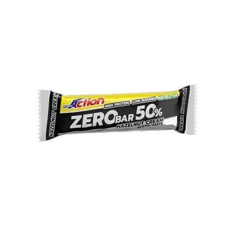 Proaction Zero Bar 50% Crema Di Nocciole 60 G