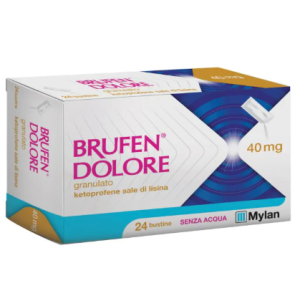 Brufen Dolore 40 Mg Granulato antinfiammatorio 24 bustine