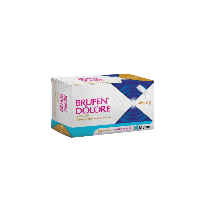 Brufen Dolore 40 Mg Granulato antinfiammatorio 24 bustine