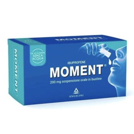 Angelini Pharma Moment 200 Mg 8 Bustine Sospensione Orale Angelini Pharma Moment 200 Mg 8 Bustine Sospensione Orale
