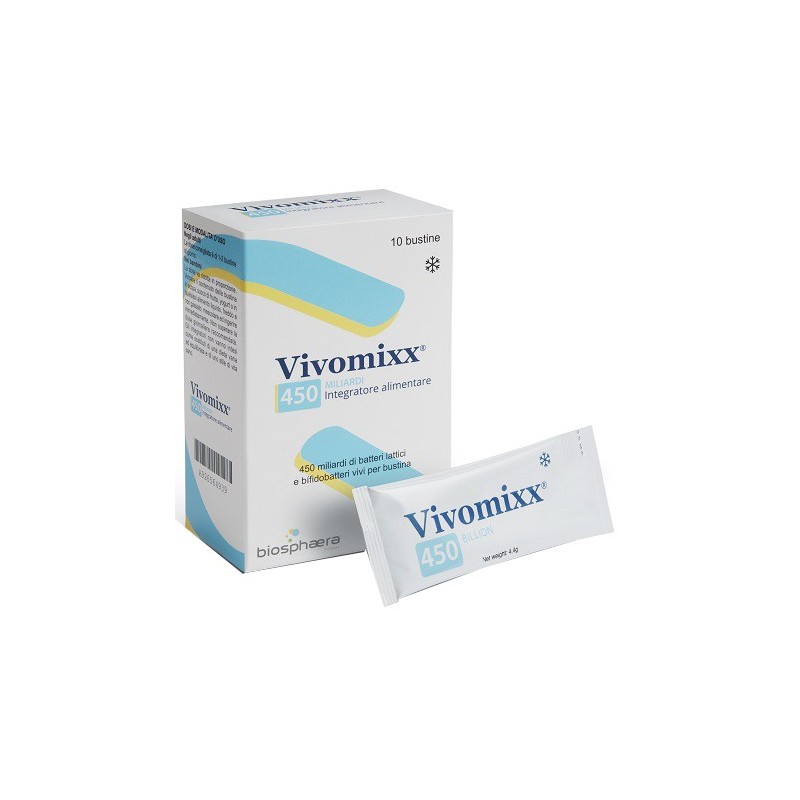 Vivomixx 450 miliardi 10 bustine Vivomixx 450 miliardi 10 bustine