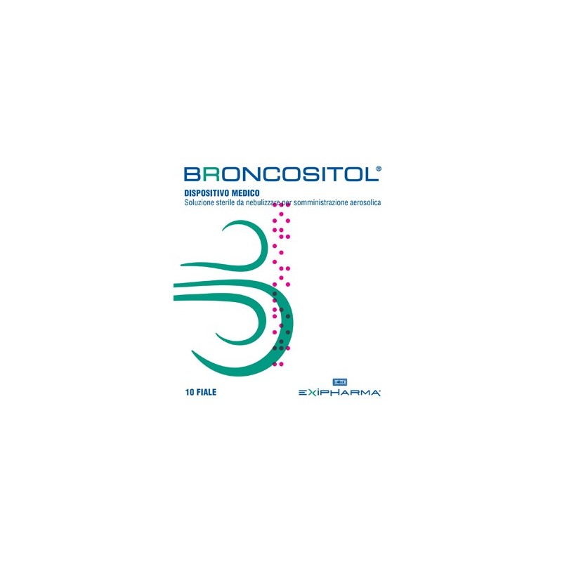 Broncositol soluzione sterile da nebulizzare per somministrazione aerosolica 10 fiale 3 ml