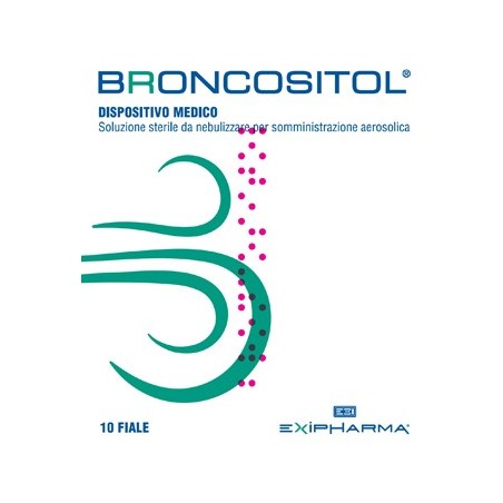Broncositol soluzione sterile da nebulizzare per somministrazione aerosolica 10 fiale 3 ml