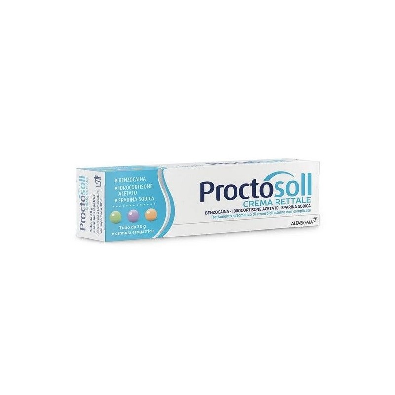 Proctosoll Crema Rettale tubetto 30 gr