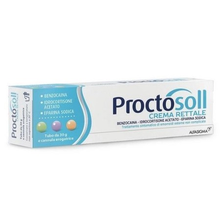 Proctosoll Crema Rettale tubetto 30 gr