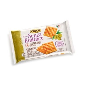 Nuova Ind. Biscotti Crich Gusto Senza Rinunce Crackers Salati Con Olio Extravergine Di Oliva 2% 200 G