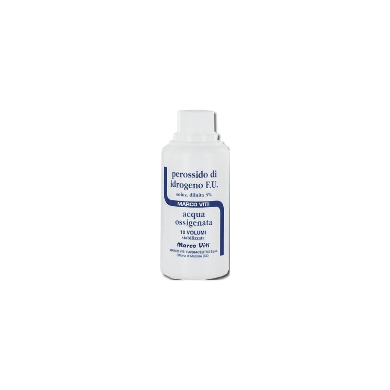 Marco Viti Farmaceutici Acqua Ossigenata 10 Volumi 3% 200 G Marco Viti Farmaceutici Acqua Ossigenata 10 Volumi 3% 200 G