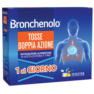 Bronchenolo Tosse Doppia Azione - 10 Bustine