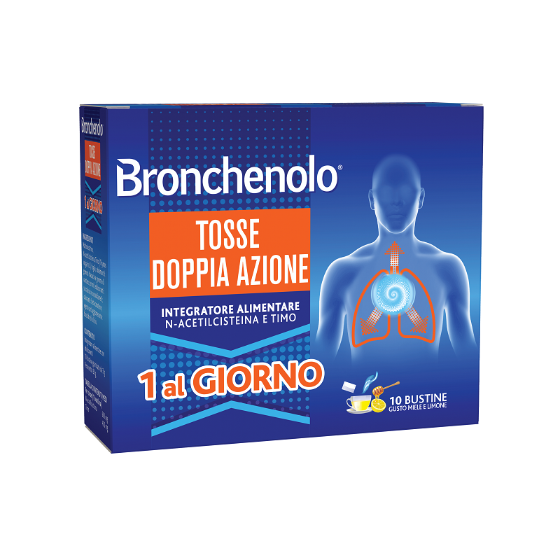 Bronchenolo Tosse Doppia Azione - 10 Bustine