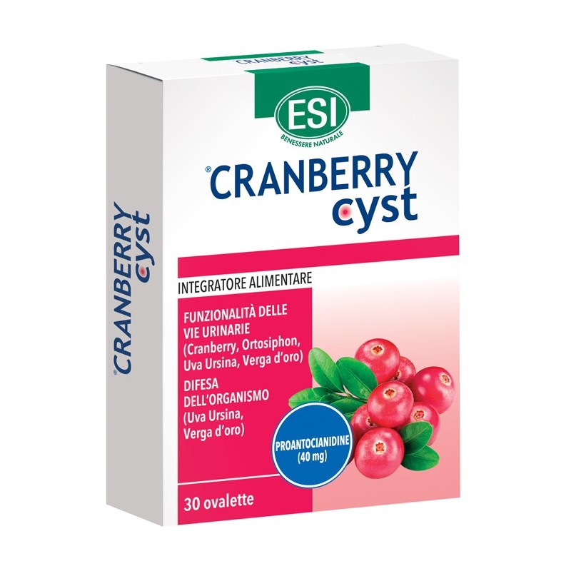 Cranberry cyst 30 ovalette