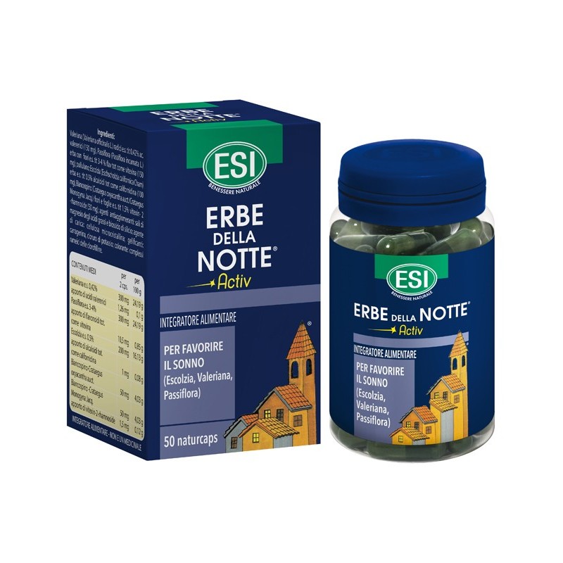 Erbe della notte activ 50 capsule