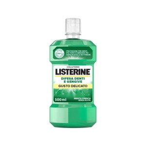 Listerine Collutorio Delicato Difesa Denti e Gengive - 500ml