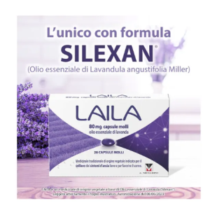 Laila 28 Capsule Molli Olio Essenziale Di Lavanda