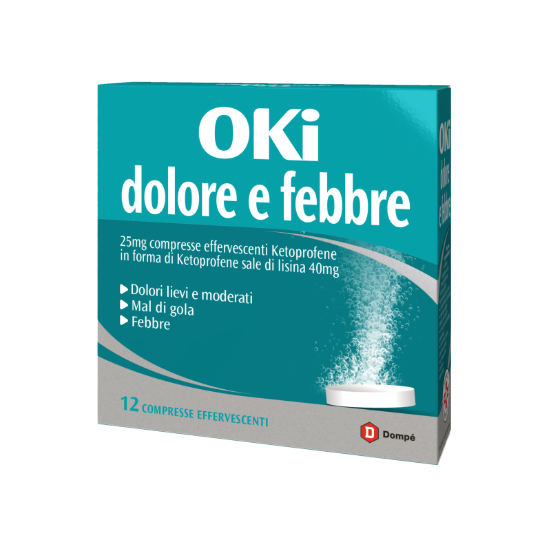 Oki dolore e febbre*12cpr eff Oki dolore e febbre*12cpr eff