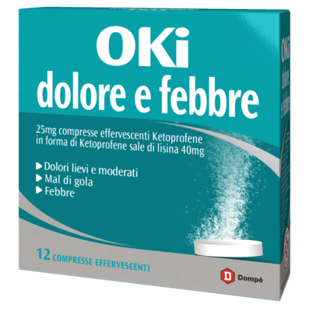 Oki dolore e febbre*12cpr eff Oki dolore e febbre*12cpr eff