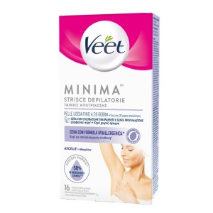 Veet strisce ascelle ipoallergeniche 16 pezzi
