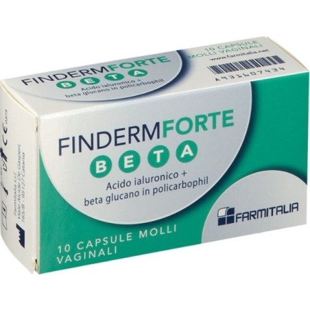 Finderm Forte Beta 10 Capsule Molli vaginali
