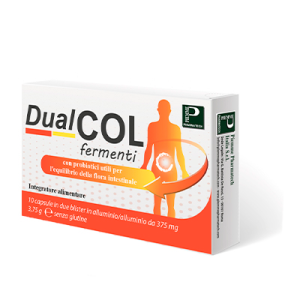 Piemme Pharmatech Italia Dualcol Fermenti 10 Capsule
