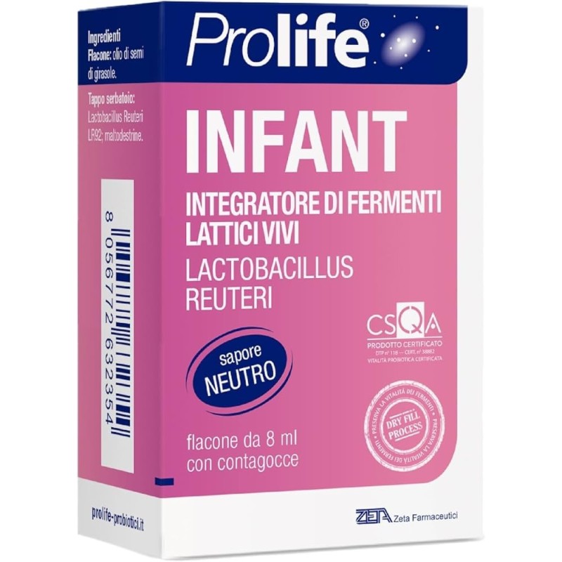 Prolife Infant Gocce Fermenti Lattici Reuteri - 8ml