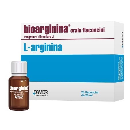 Farmaceutici Damor Bioarginina Orale 20 Flaconcini 20 Ml