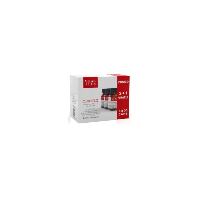 Vital Plus Integratore per pelle, capelli e unghie 90 capsule