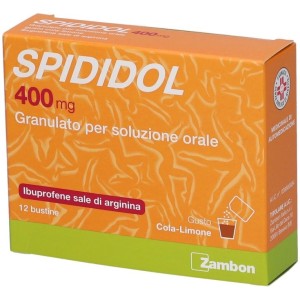 Zambon Italia Spididol 400 Mg Granulato Per Soluzione Orale Gusto Cola-limone Ibuprofene Sale Di Arginina