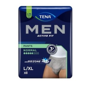 Essity Italy Mutandina Assorbente Maschile Tena Men Premium Fit Livello 4 L/xl 8 Pezzi
