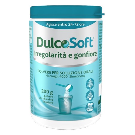 Dulcosoft Irregolarita' E Gonfiore Polvere Solubile stitichezza intestinale 200 gr Dulcosoft Irregolarita' E Gonfiore Polvere Solubile stitichezza intestinale 200 gr