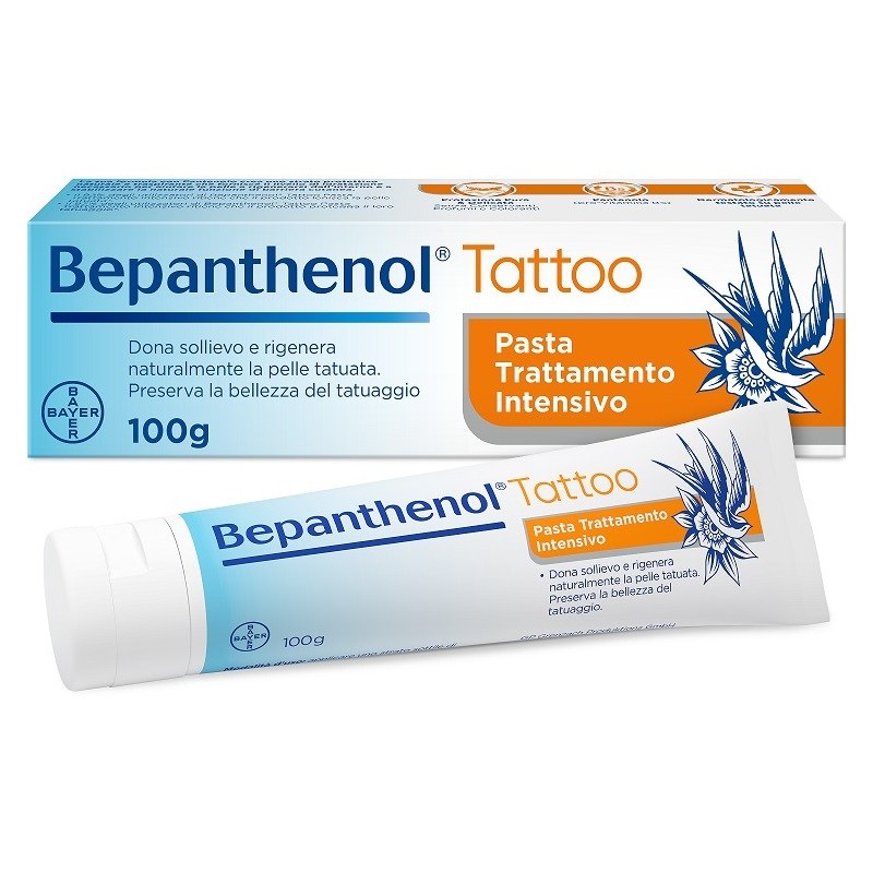 Bepanthenol Tattoo Pasta Preserva la Bellezza del Tatuaggio