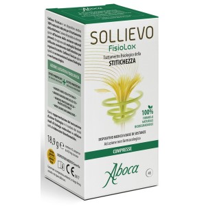 Aboca Sollievo Fisiolax trattamento stitichezza 45 compresse