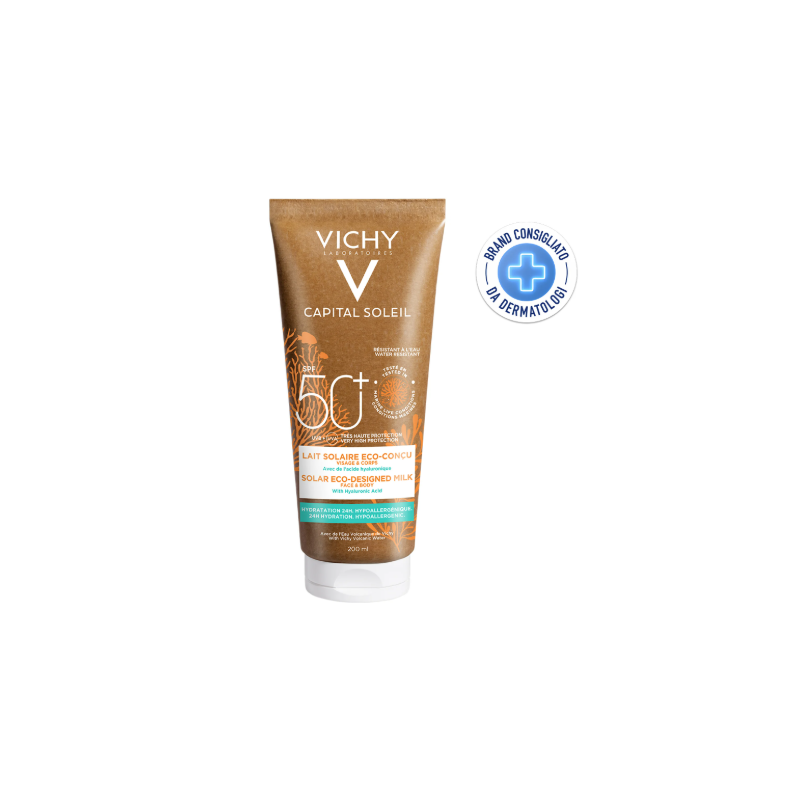 Vichy Capital Soleil Latte Solare Eco-sostenibile Spf50+ 200 Ml