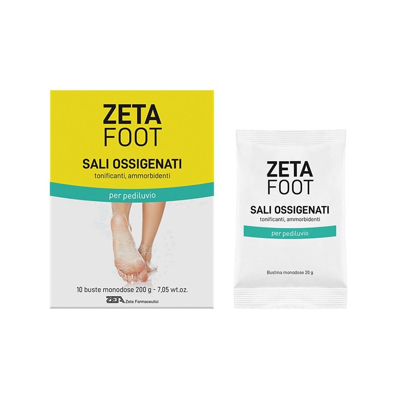 Zeta Farmaceutici Zetafoot Sali Ossigenati 10x20 G