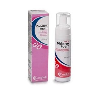 Candioli Diclorex Foam Schiuma Dermatologica per Cane e Gatto - 200 Ml