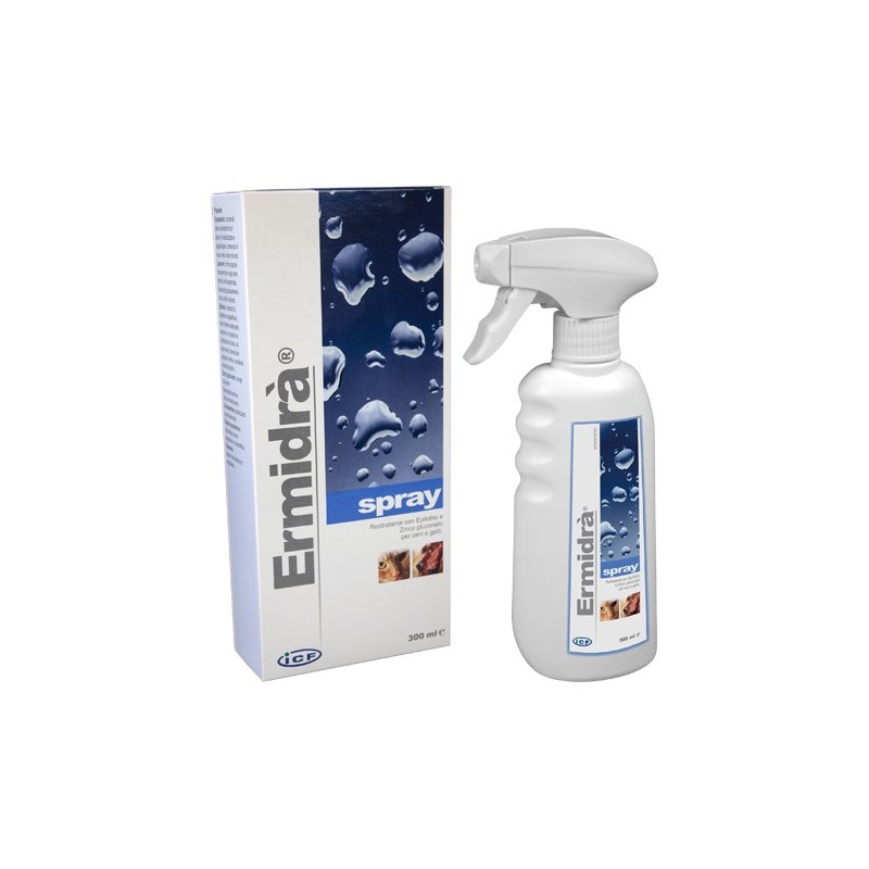 ICF Ermidrà Spray Lenitivo per Cani e Gatti - 300ml