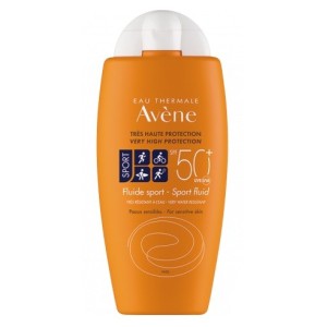 Eau Thermale Avene Solare Fluido Sport Spf 50+ 100 Ml