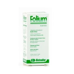 Folium Integratore di Acido Folico per Bambini - 20ml in Gocce