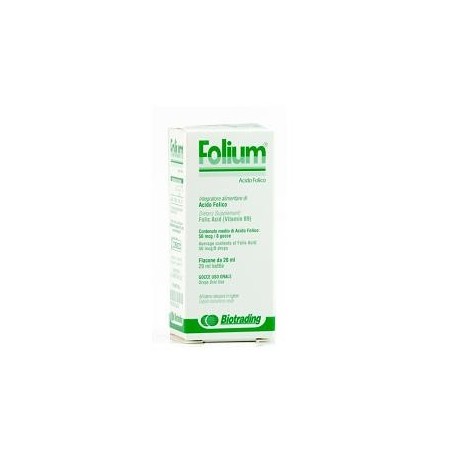 Folium Integratore di Acido Folico per Bambini - 20ml in Gocce