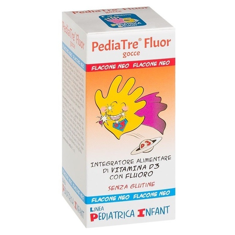 Pediatrica Specialist Pediatre Fluor Integratore Vitamina D - 7 Ml Pediatrica Specialist Pediatre Fluor Integratore Vitamina D - 7 Ml