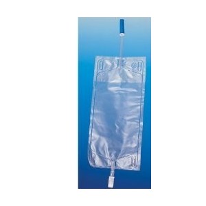 Farmacare Sacca Per Urina Da Gamba In Pvc Con Tubo Di Scarico Lunghezza 35cm Per Collegamento Al Polpaccio Capacita' 750ml Compl