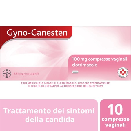 Gyno-canesten 100 Mg Compresse Vaginali Clotrimazolo