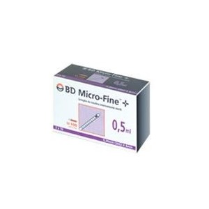 Corman Siringa Insulina Becton Dickinson 0,5 Ml 100 Ui Ago Gauge 30 30 Pezzi Corman Siringa Insulina Becton Dickinson 0,5 Ml 100 Ui Ago Gauge 30 30 Pezzi