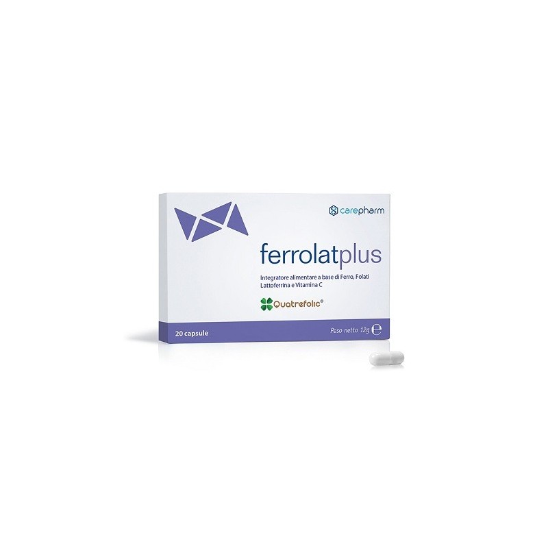 Carepharm Ferrolat Plus 20 Capsule Carepharm Ferrolat Plus 20 Capsule