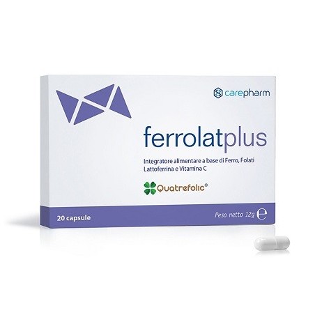 Carepharm Ferrolat Plus 20 Capsule Carepharm Ferrolat Plus 20 Capsule