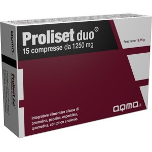 Merqurio Pharma Proliset Duo 15 Compresse