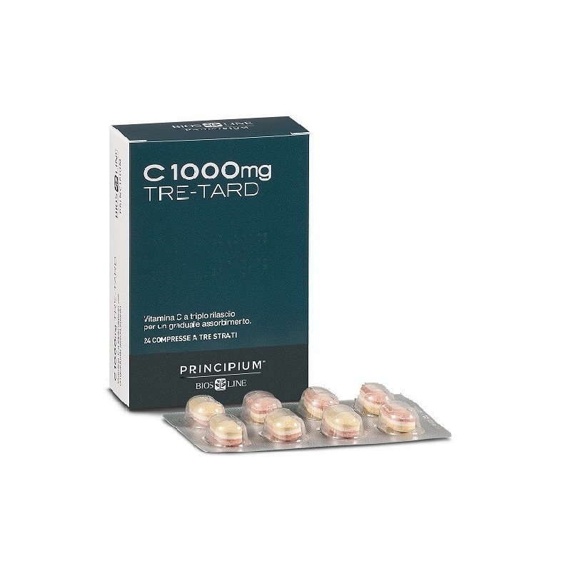 Bios Line Principium C 1000 Mg Tre-tard - 24 Compresse